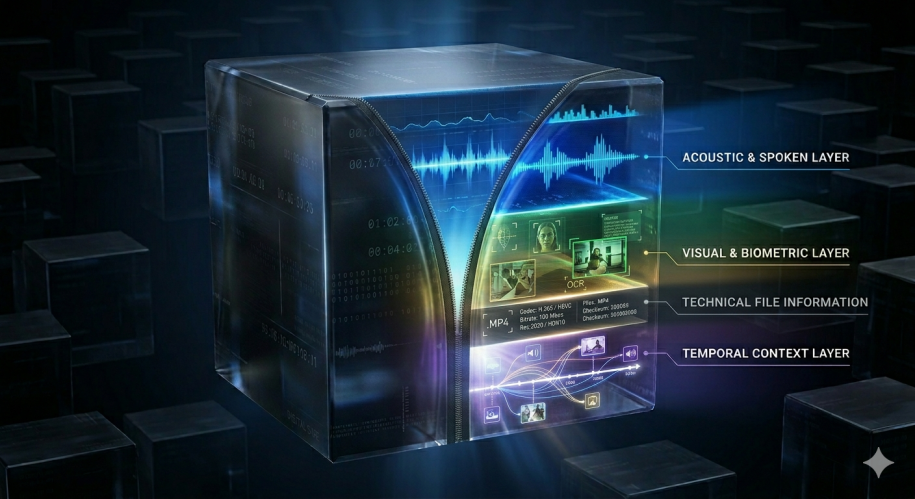 Unlocking Media Intelligence; The layers of rich information in media assets